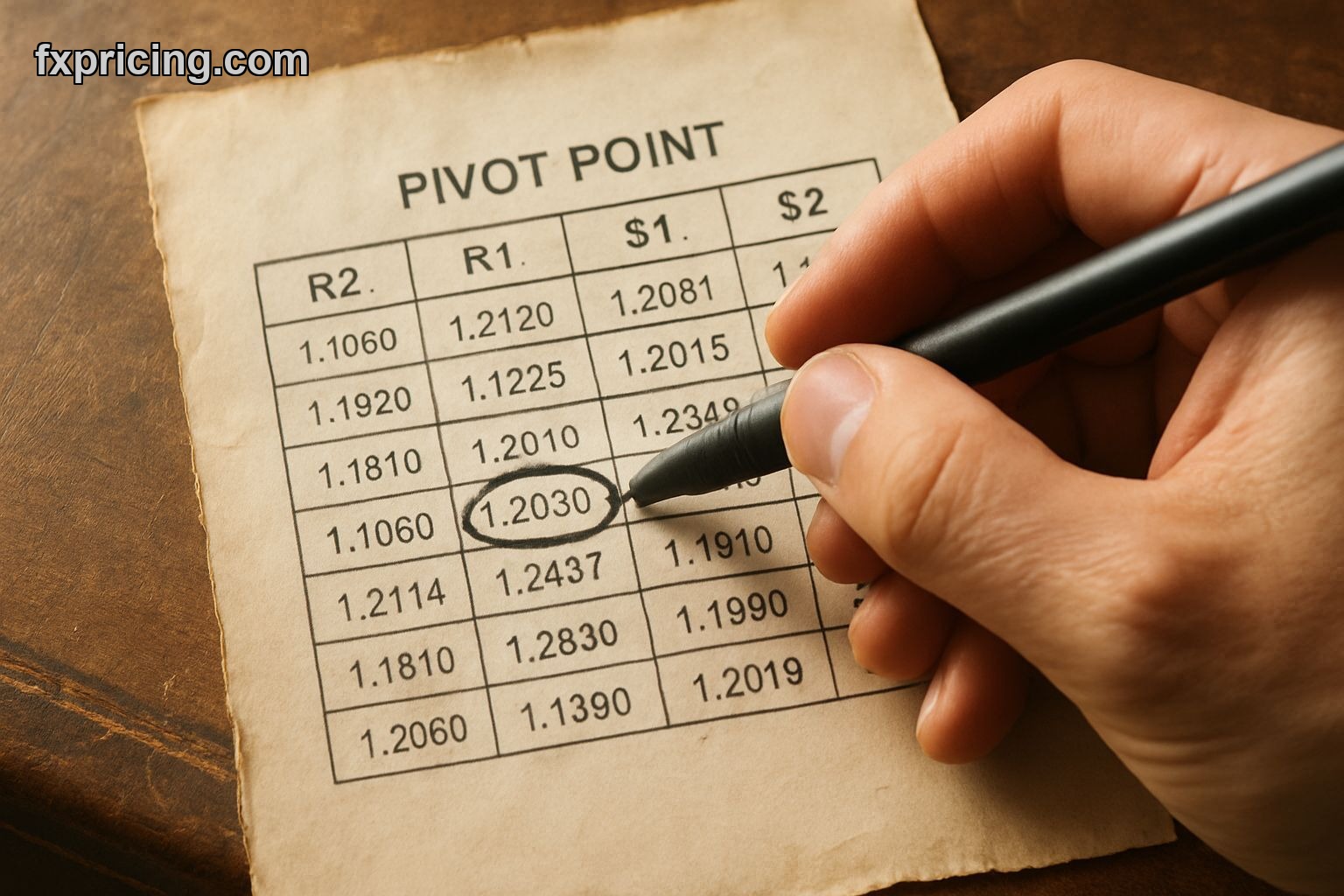 Trader analyzing BNB pivot point resistance levels