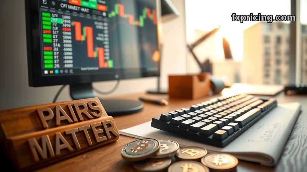 FXPricing crypto pair tracking platform display with live market data 2026
