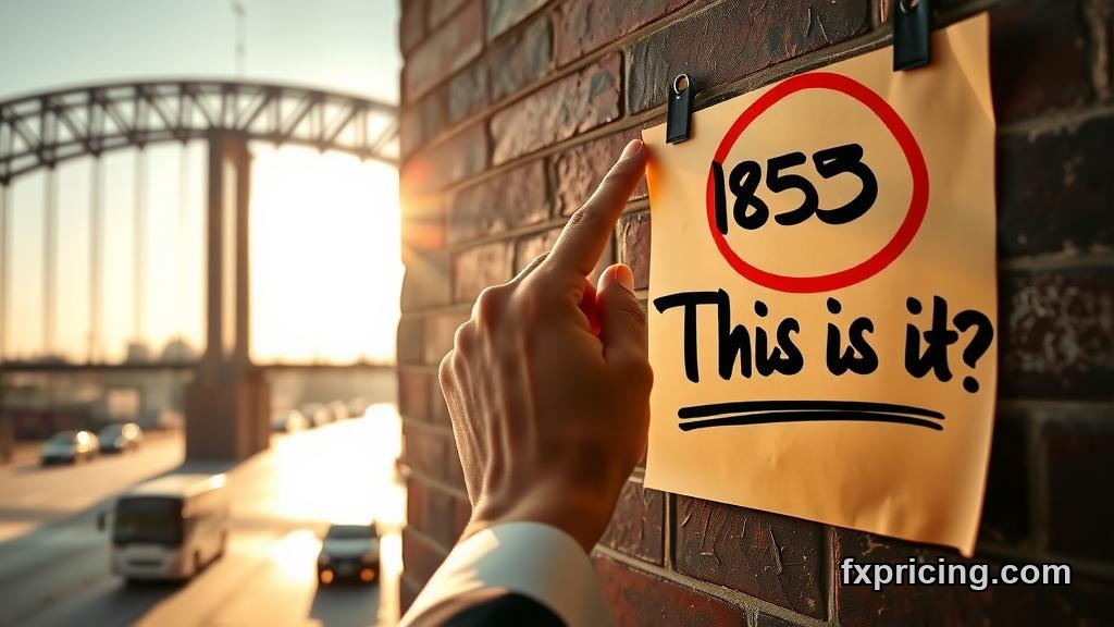 Trader analyzes AUDTZS chart with key level marked