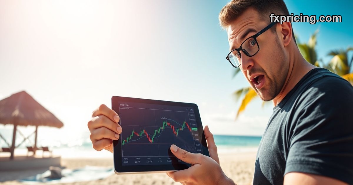 AUSTRALIAN DOLLAR / GUINEAN FRANC price chart on tablet