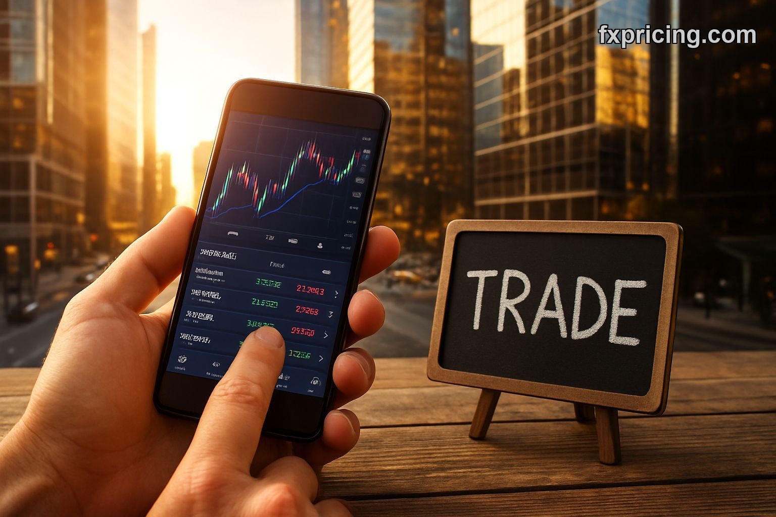 FXPricing platform review showing live market data access 2026