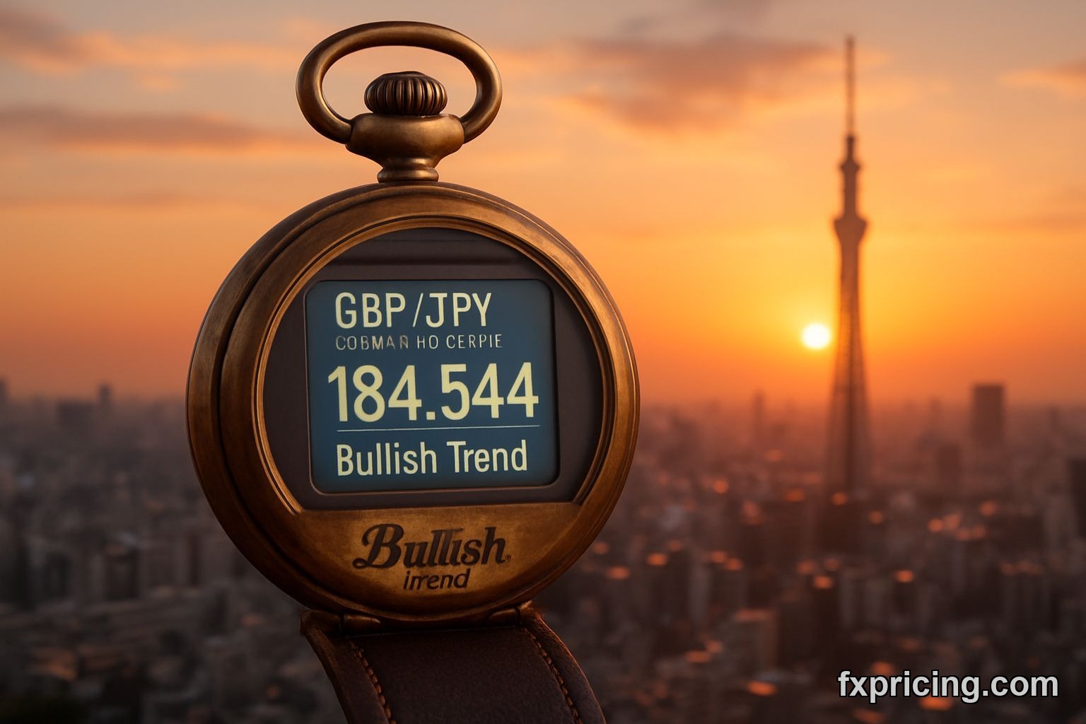 GBP/JPY watch with bullish trend