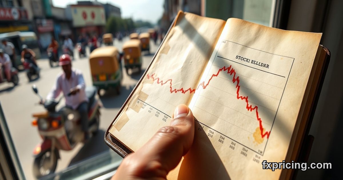 Kalyani Investment Co. Ltd. stock chart analysis with price decline