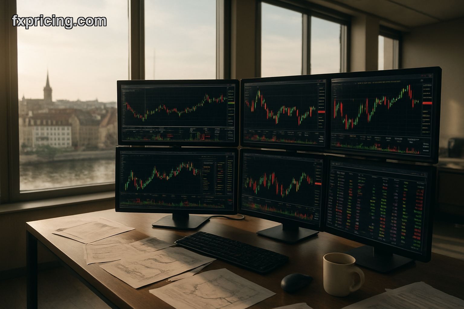 Conflicting trading signals and moving averages display