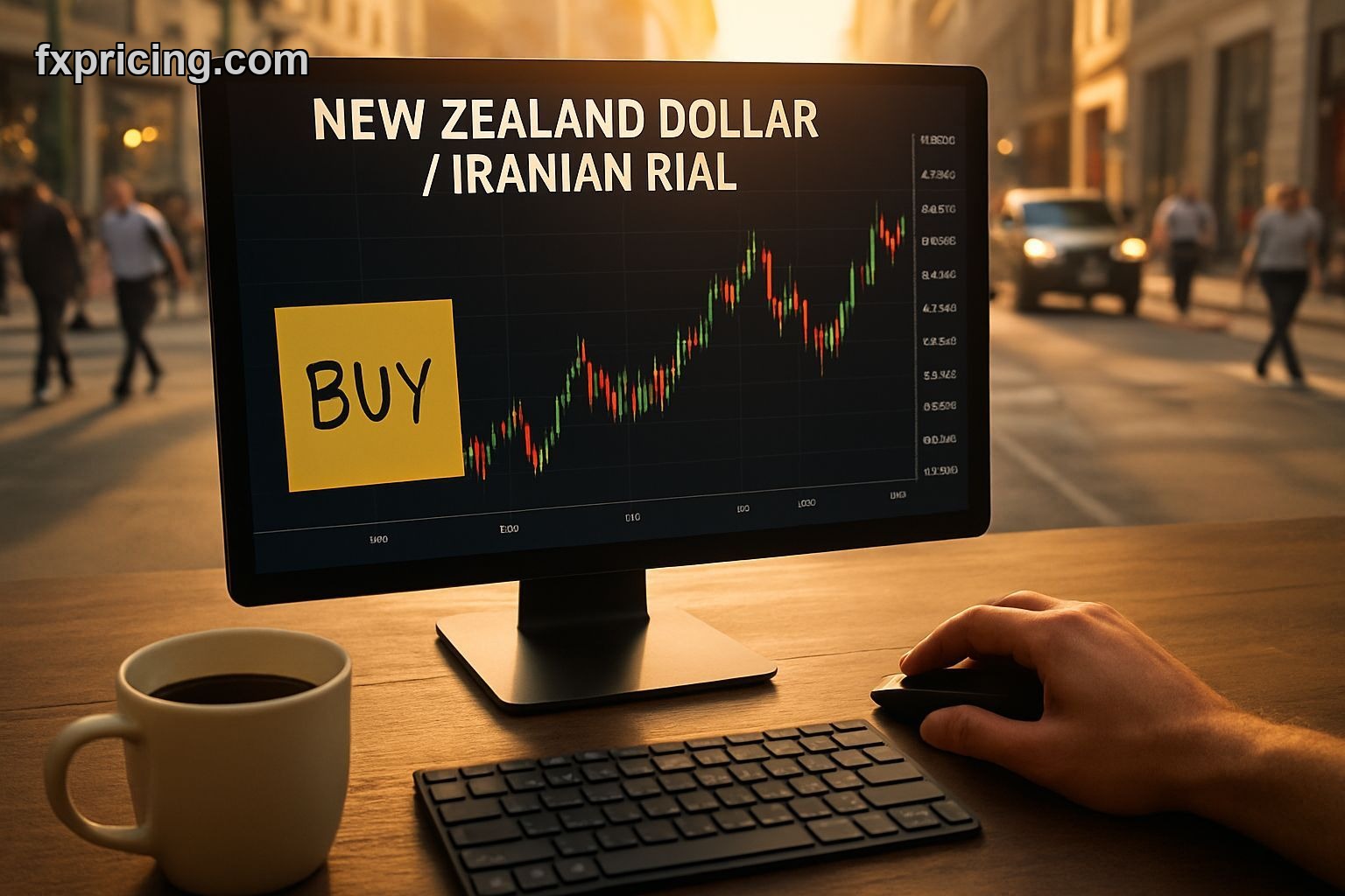 NEW ZEALAND DOLLAR / IRANIAN RIAL price chart