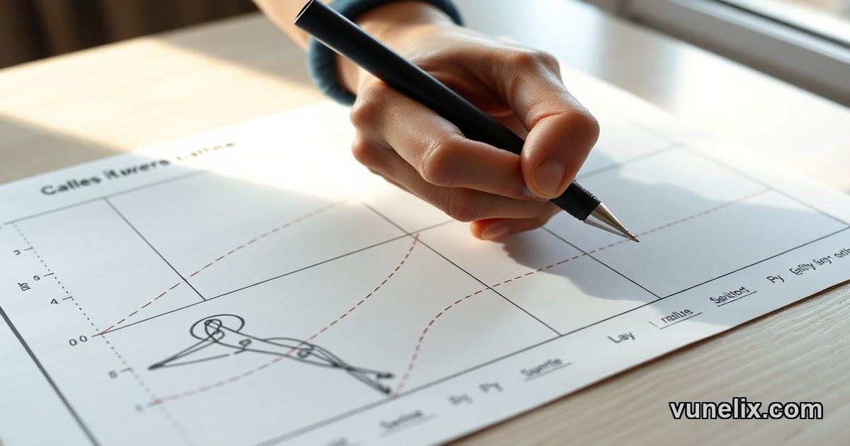 Hand drawing support and resistance lines on a CADVES chart.