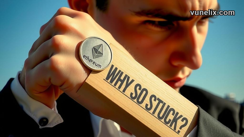 Ethereum price chart analysis with trading data flat lay