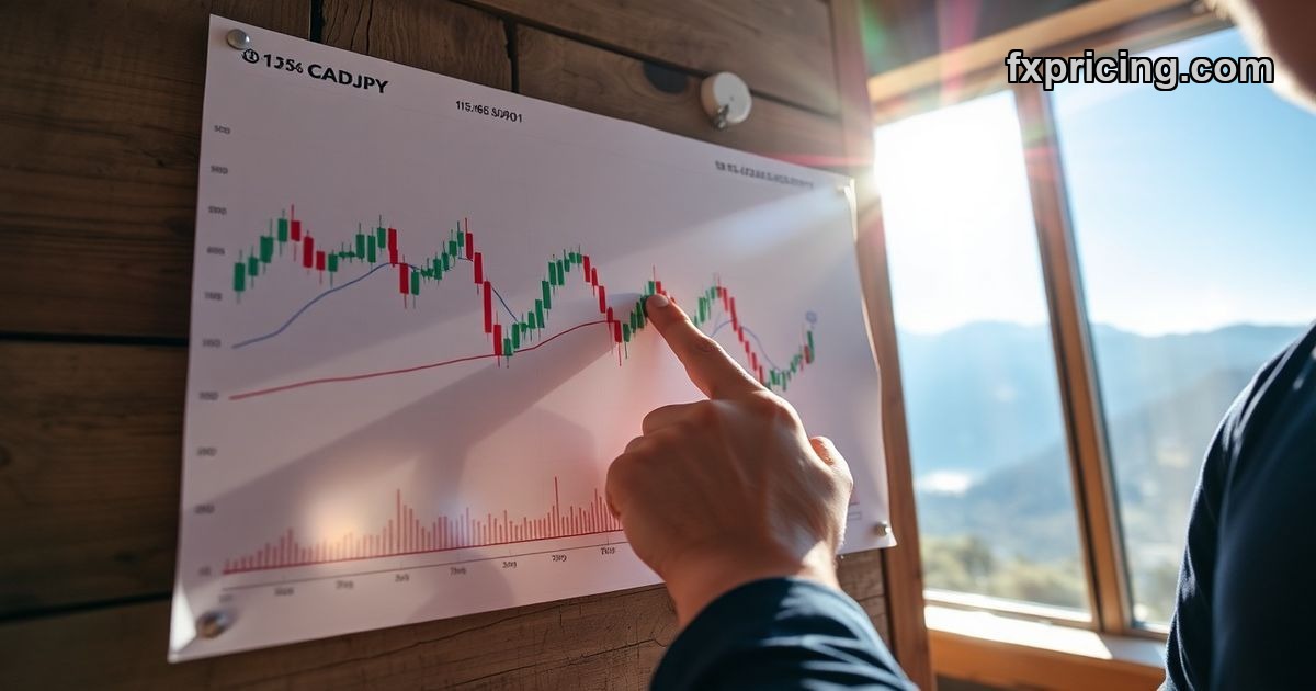 CAD/JPY forex chart analysis with support resistance levels