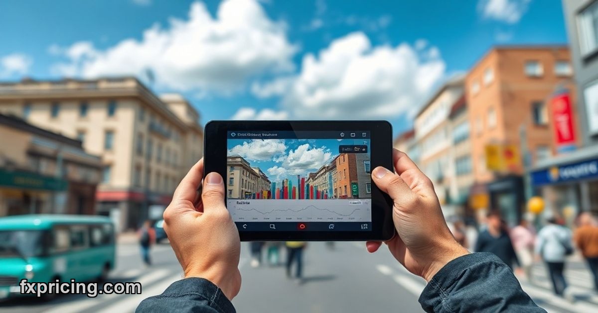 Soitec SA stock chart on tablet