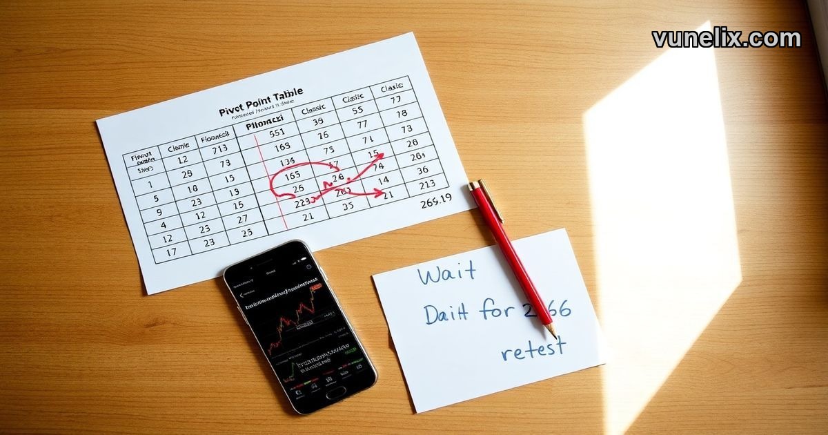 Apple Inc. pivot point levels and support resistance table